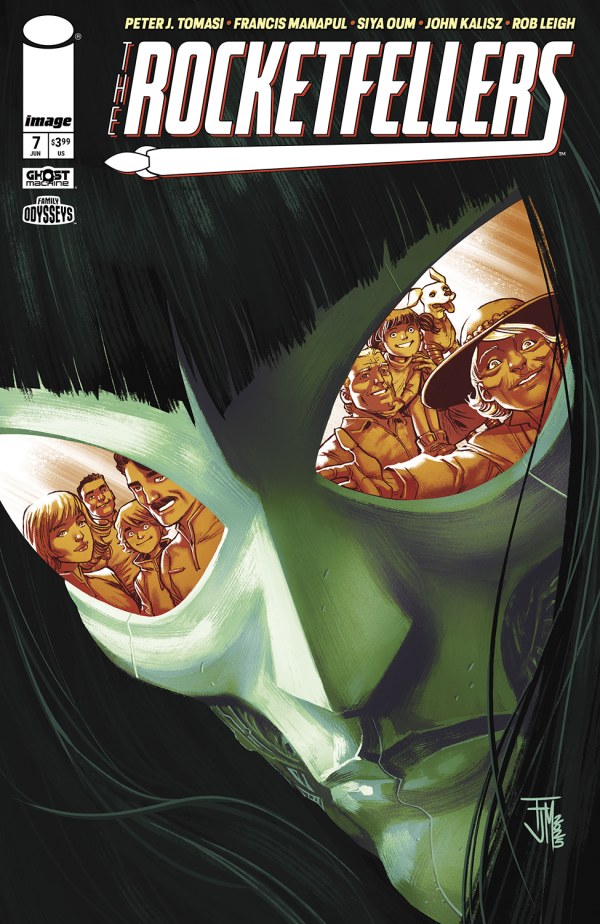 The Rocketfellers #7 cover