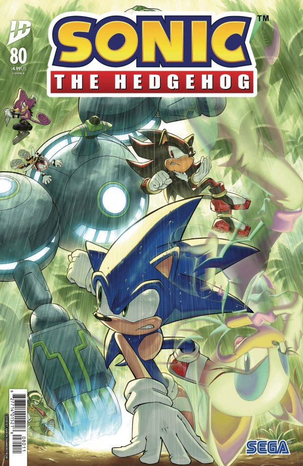 Sonic the Hedgehog #80 cover