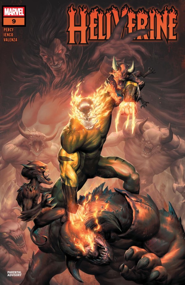 Hellverine #9 cover