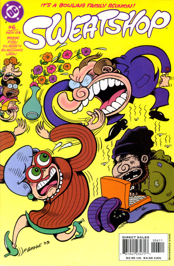 Sweatshop #6 cover