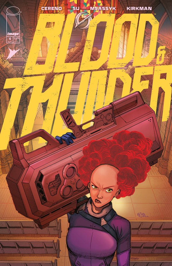 Blood & Thunder #4 cover
