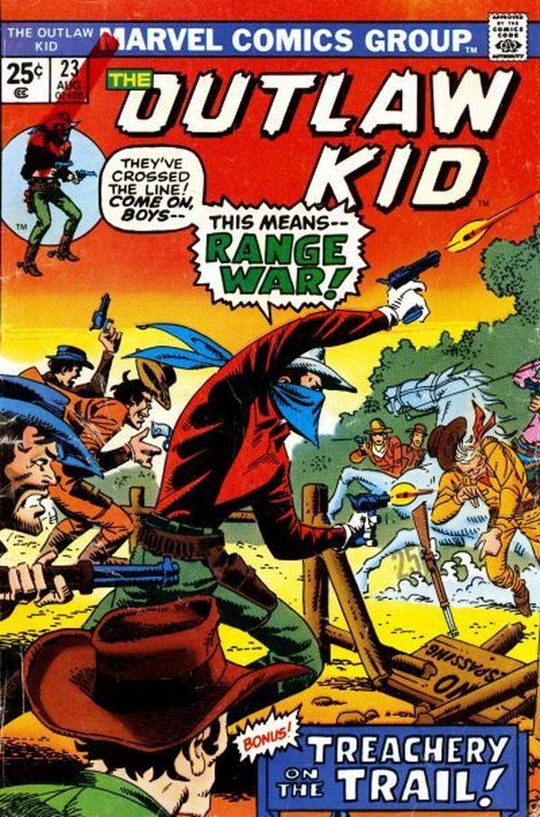 The Outlaw Kid #23 cover