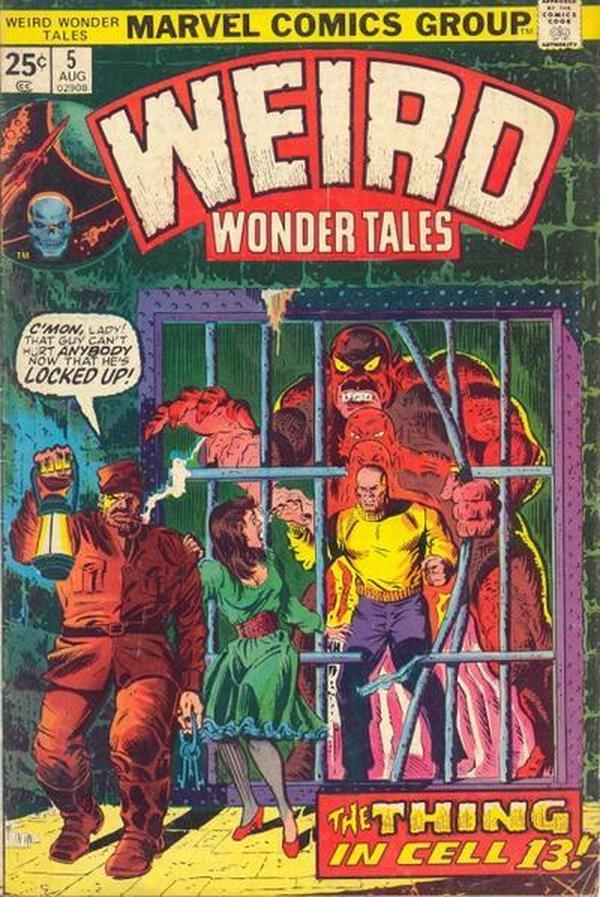 Weird Wonder Tales #5 cover