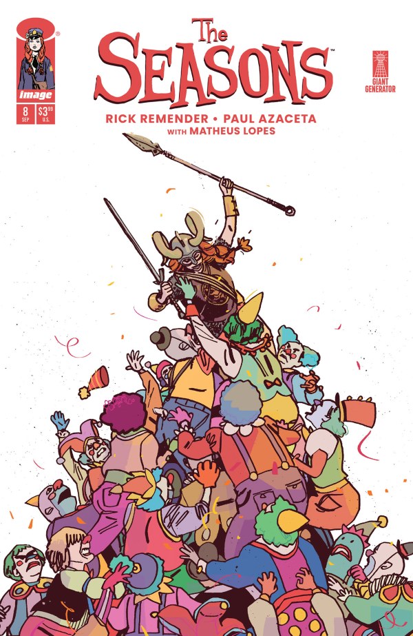 The Seasons #8 cover