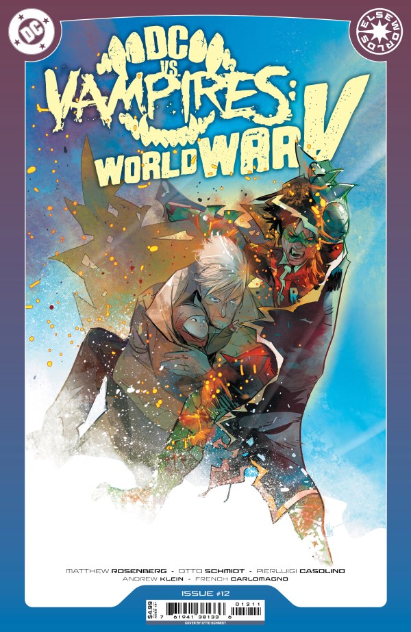 DC vs. Vampires: World War V #12 cover
