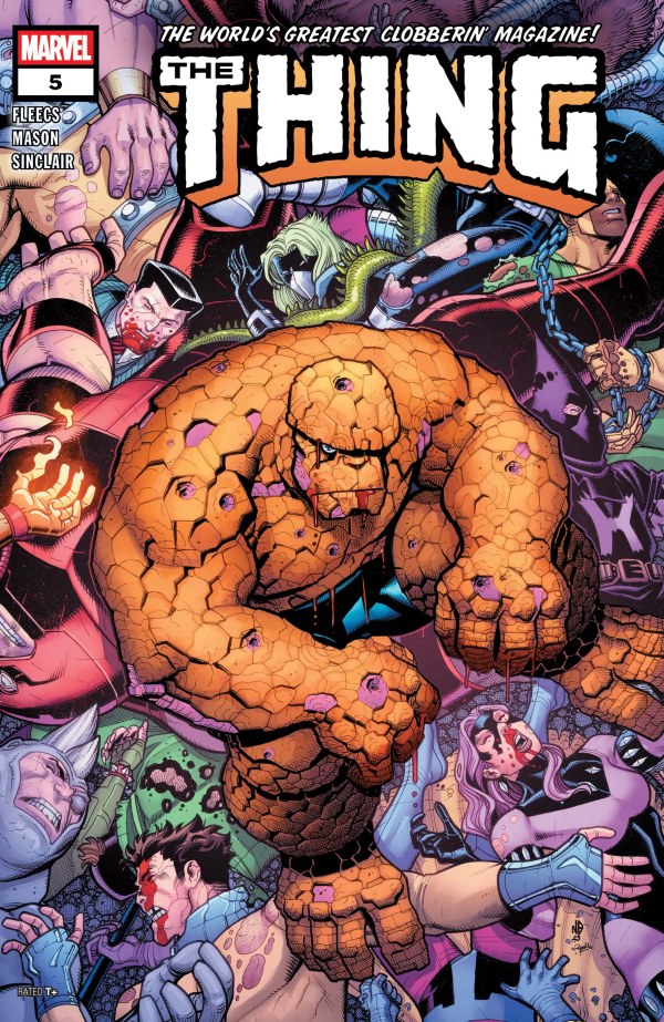 The Thing #5 cover