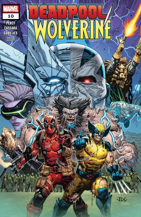 Deadpool / Wolverine #10 cover