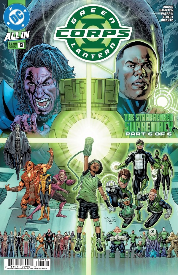 Green Lantern Corps #9 cover