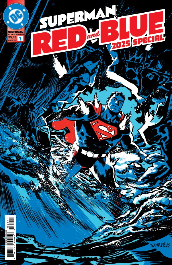 Superman Red & Blue 2025 Special #1 cover