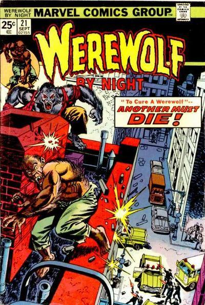 Werewolf by Night #21 cover