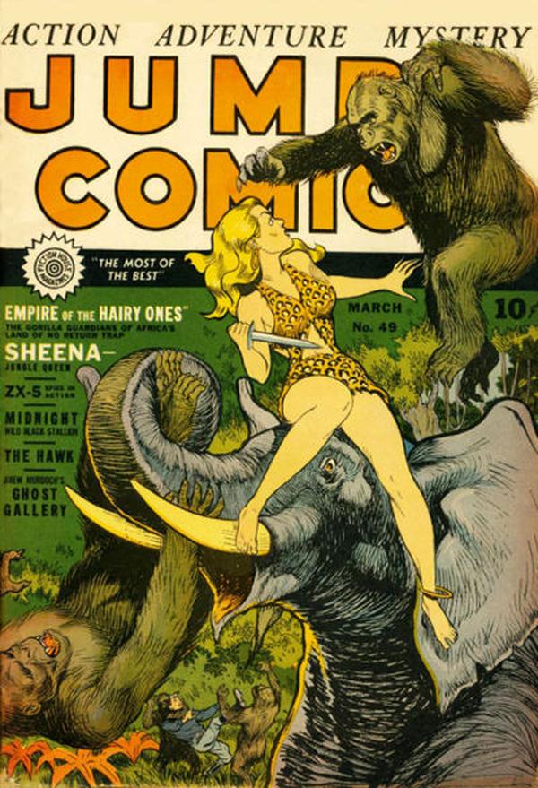 Jumbo Comics #49 cover