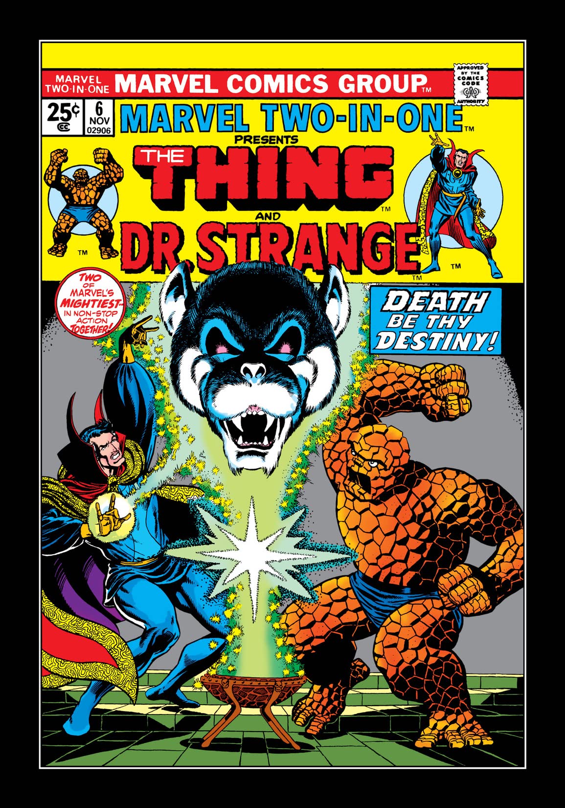 Marvel Two-in-One #6 cover