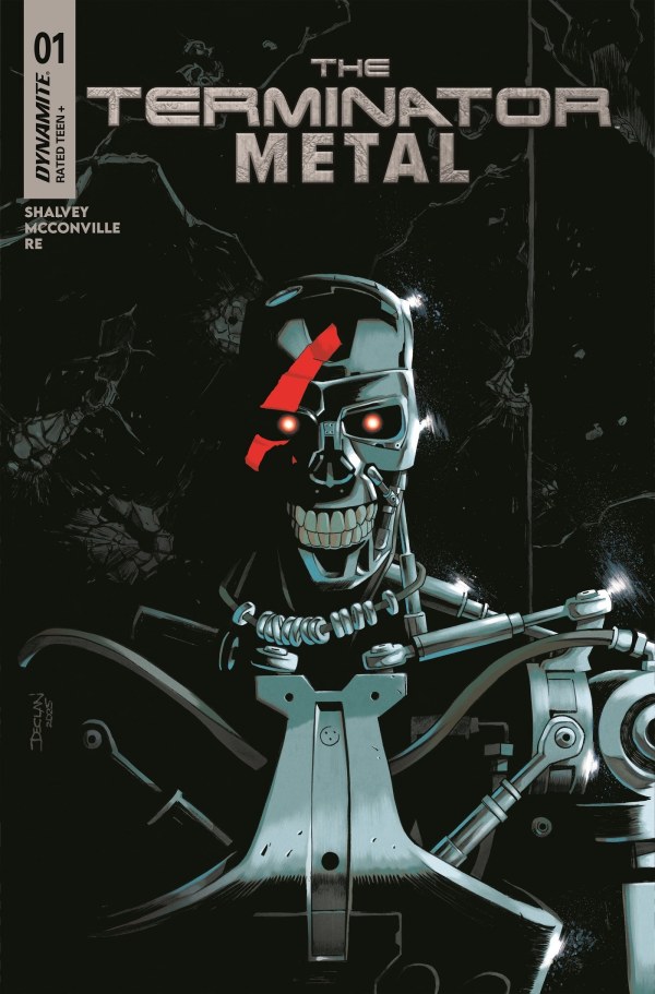 The Terminator: Metal #1 cover