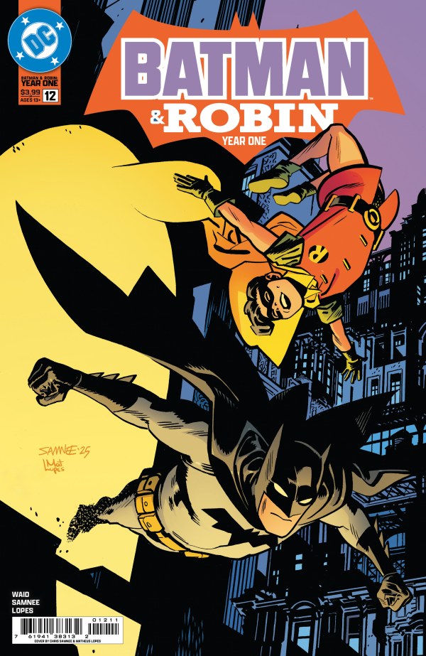 Batman and Robin: Year One #12 cover