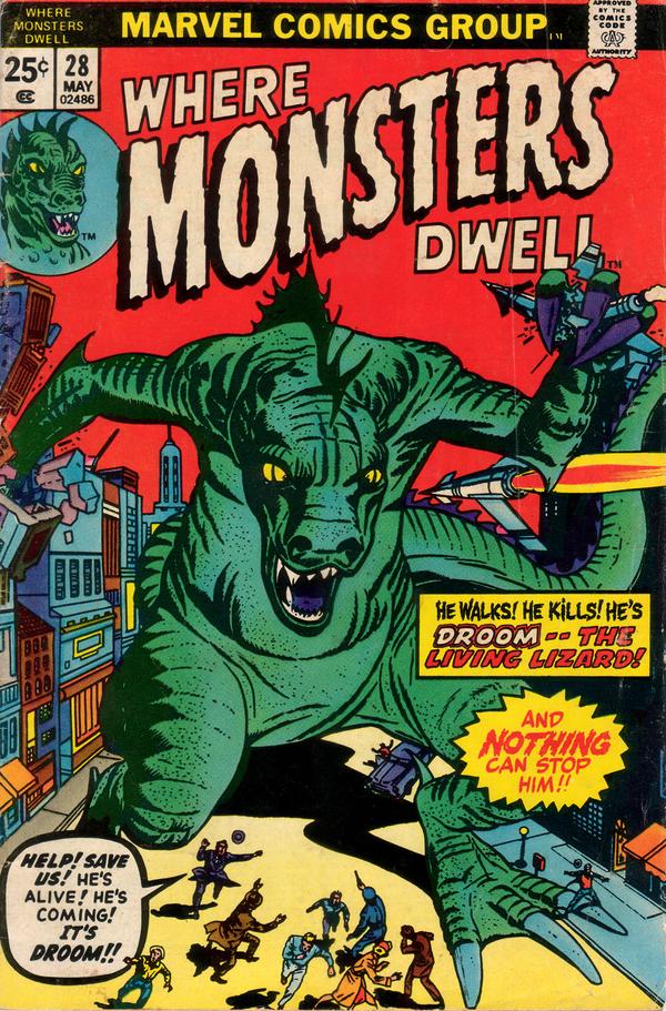 Where Monsters Dwell #28 cover