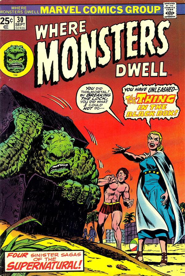 Where Monsters Dwell #30 cover