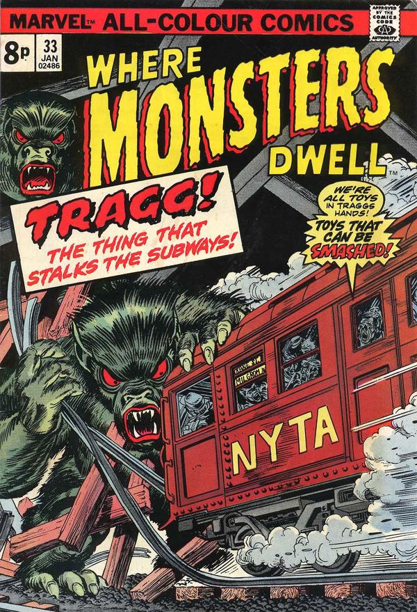 Where Monsters Dwell #33 cover