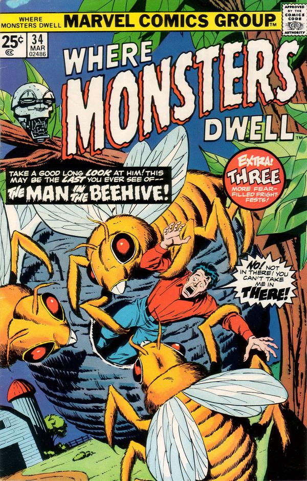 Where Monsters Dwell #34 cover
