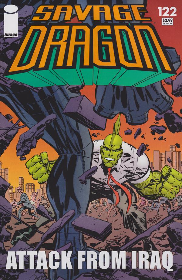 Savage Dragon #122 cover