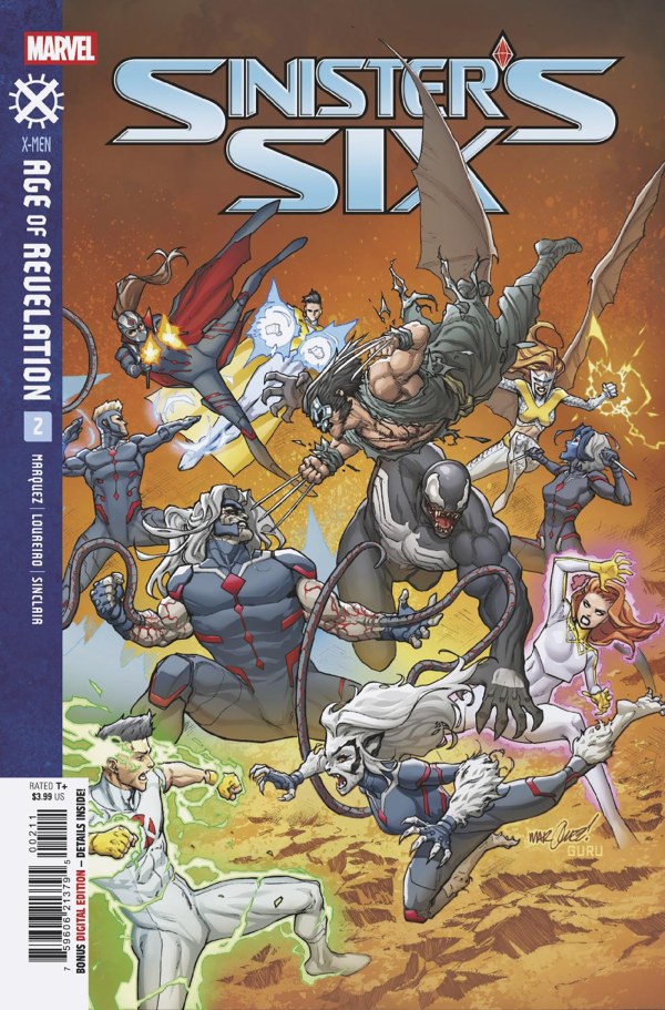 Sinister's Six #2 cover