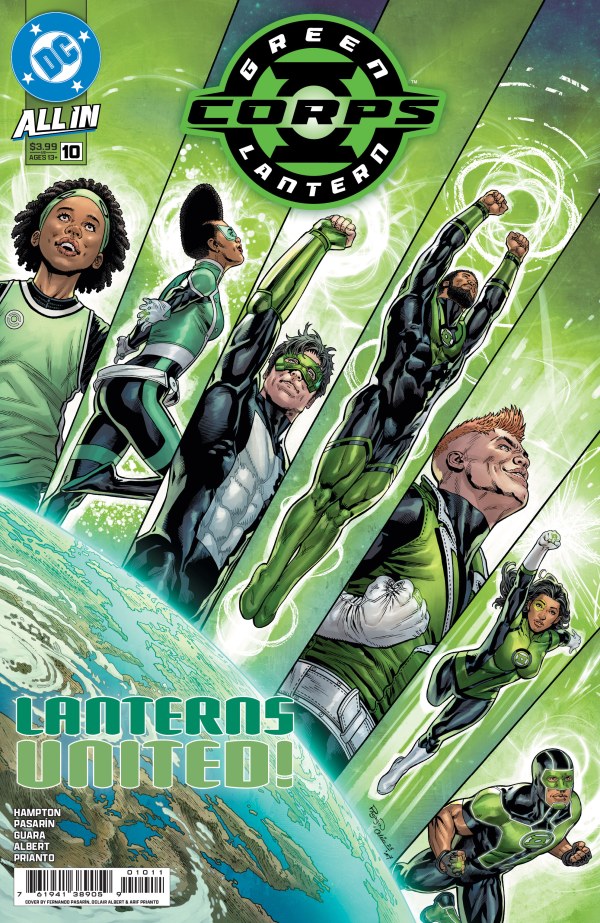 Green Lantern Corps #10 cover