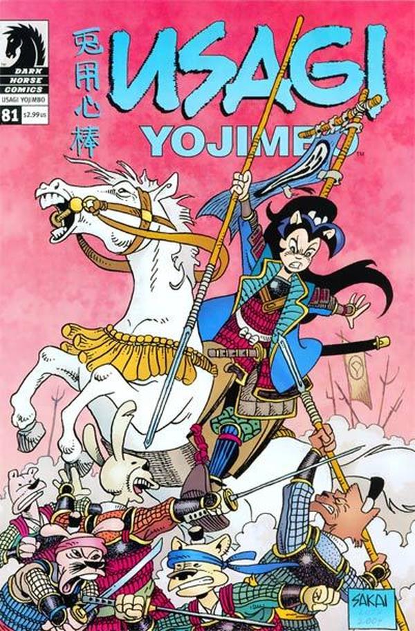 Usagi Yojimbo #81 cover