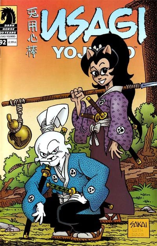 Usagi Yojimbo #92 cover