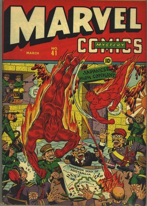 Marvel Mystery Comics #41 cover