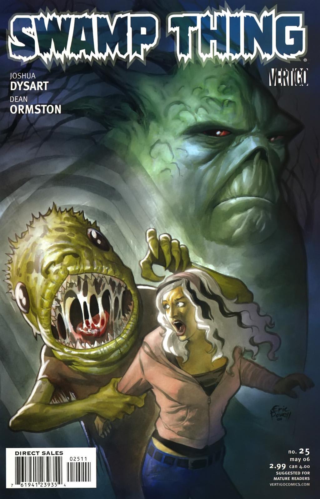 Swamp Thing #25 cover