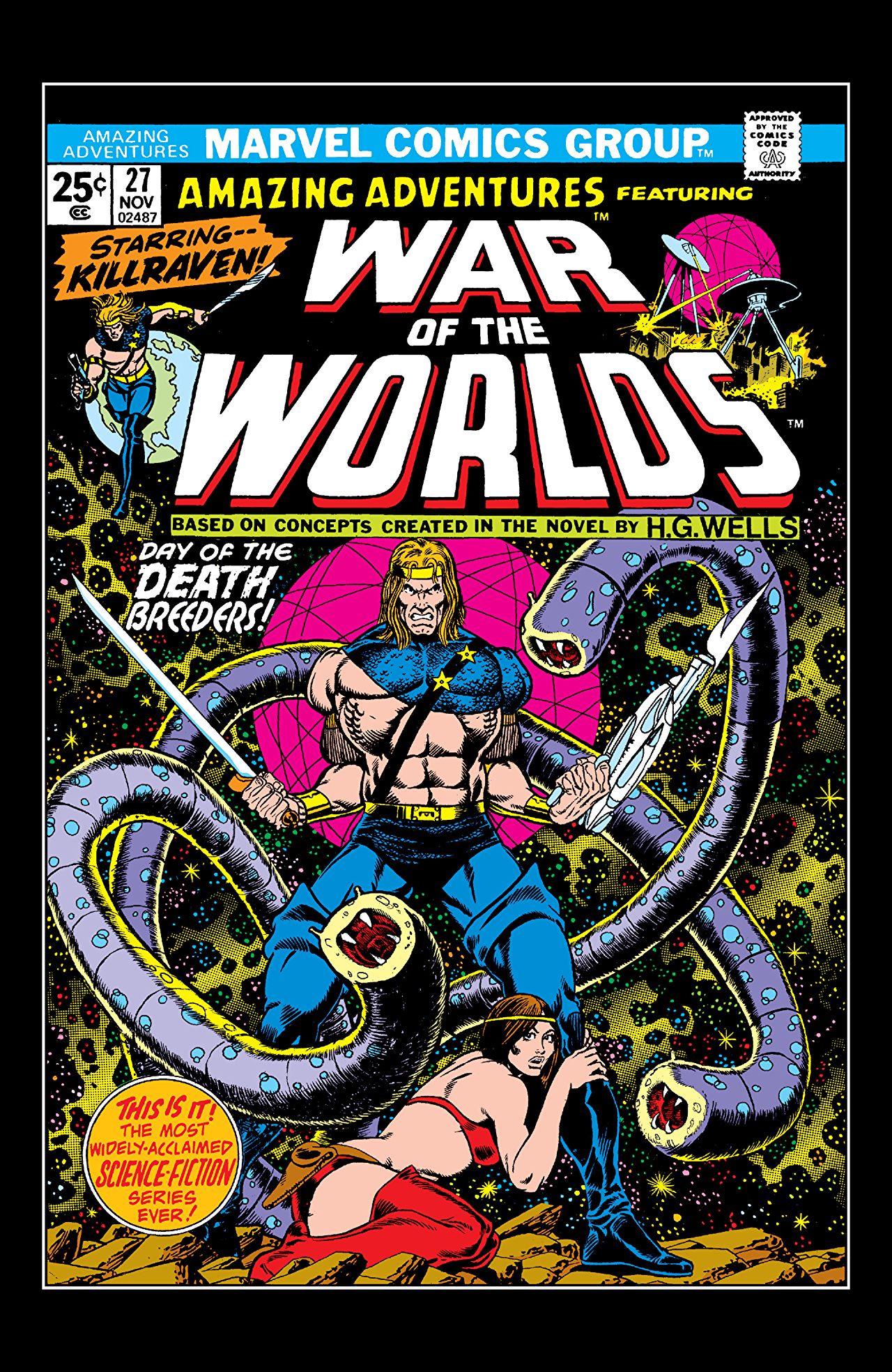 Amazing Adventures #27 cover