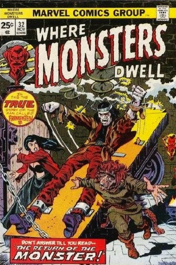 Where Monsters Dwell #32 cover