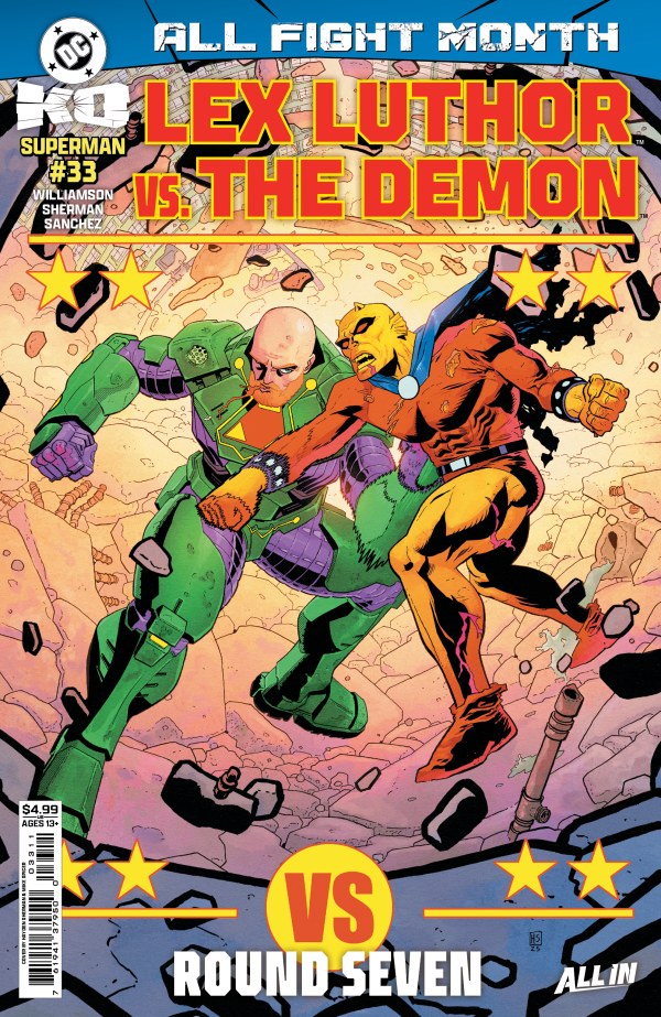 Superman #33 cover