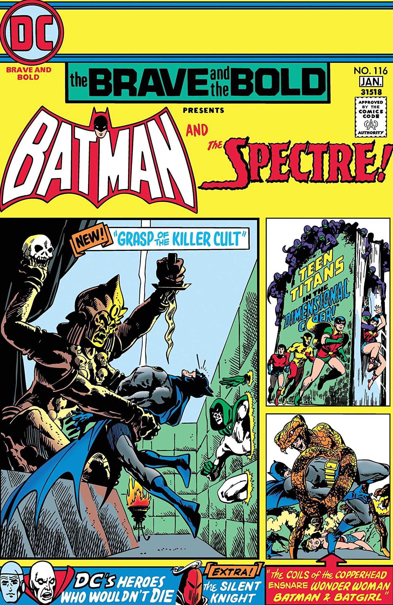 The Brave and the Bold #116 cover