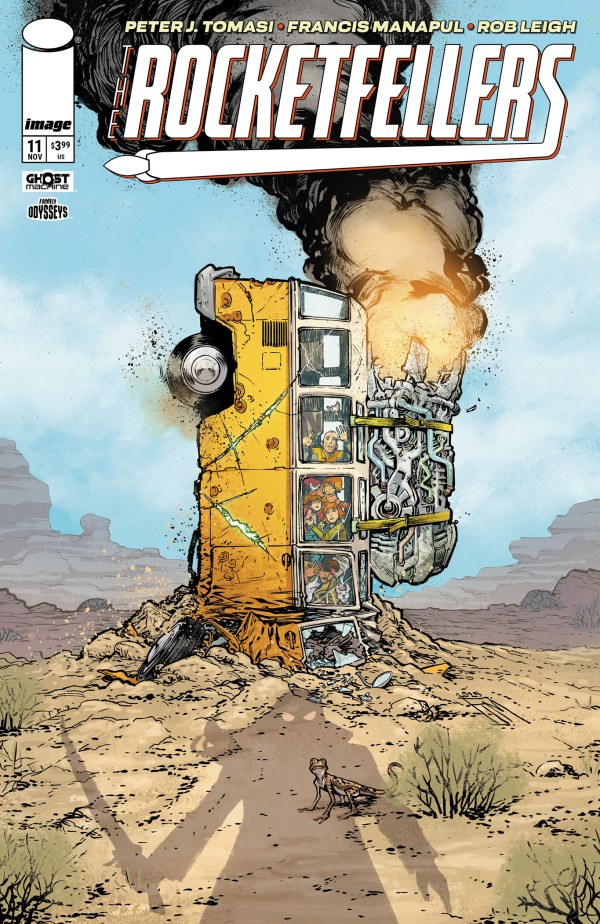The Rocketfellers #11 cover