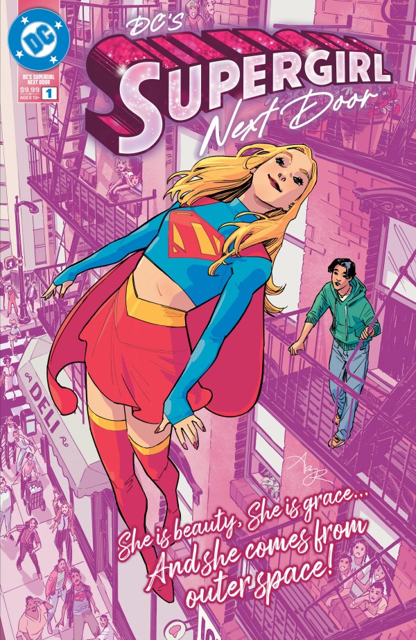 DC's Supergirl Next Door #1 cover