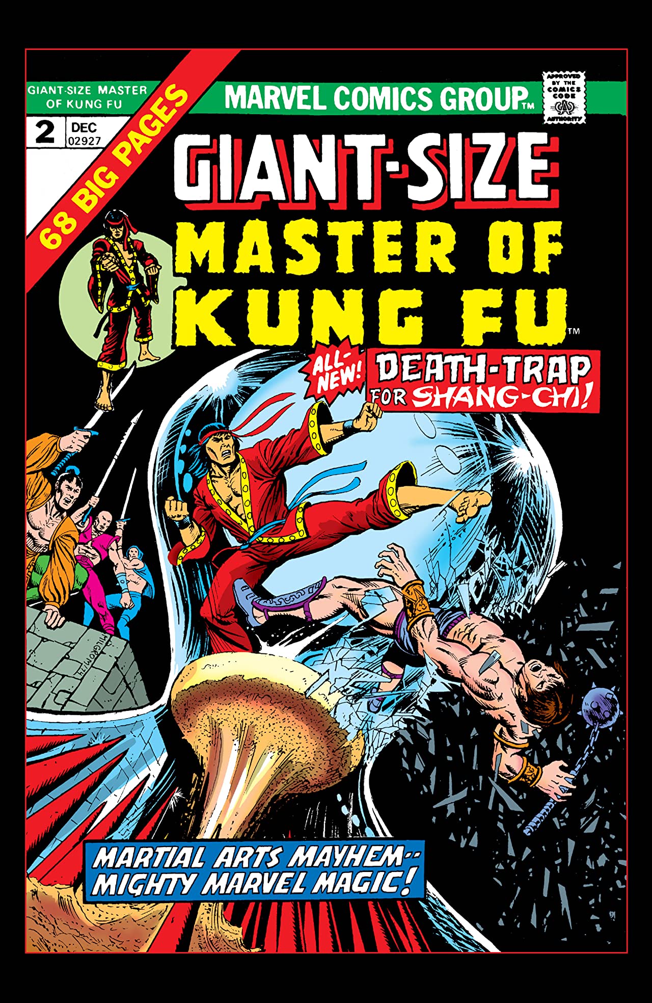 Giant-Size Master of Kung Fu #2 cover