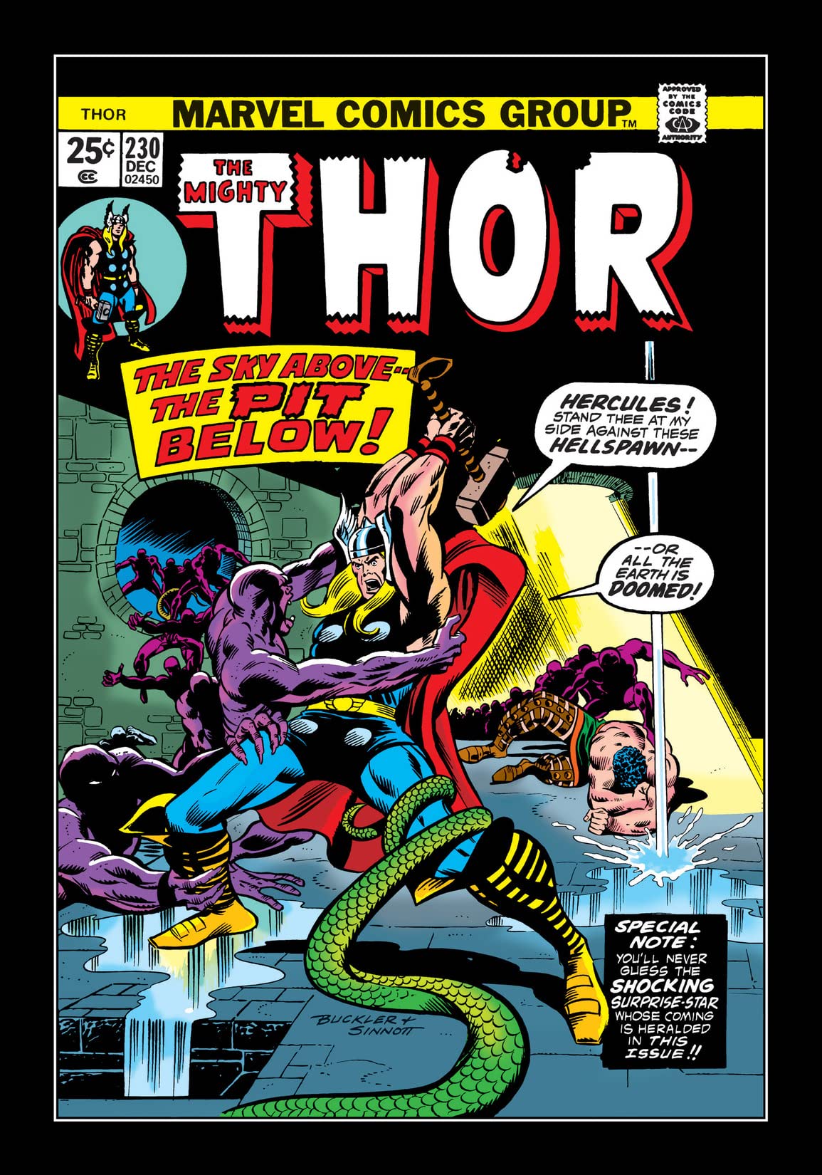 Thor #230 cover