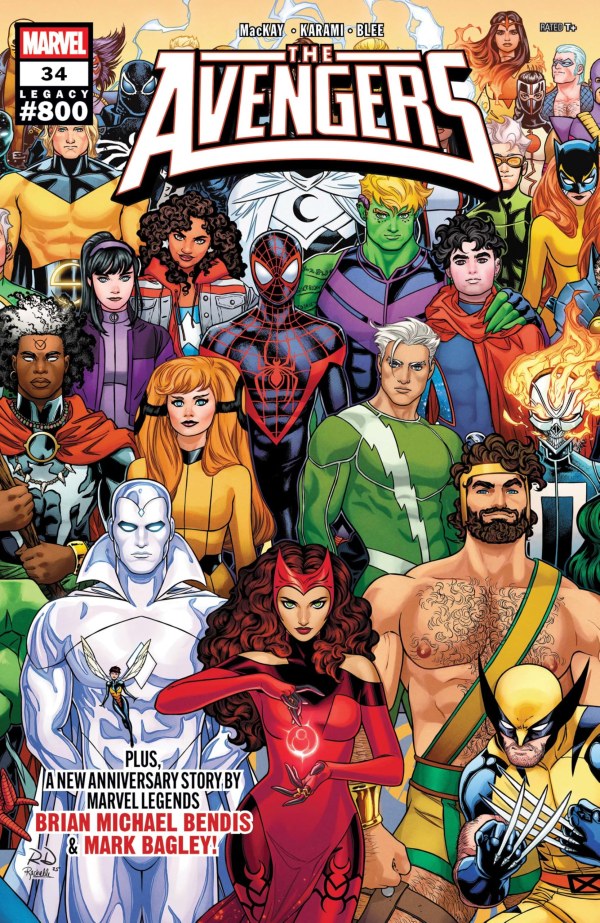 Avengers #34 (800) cover