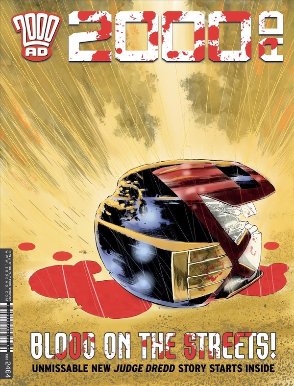 2000 AD #2464 cover