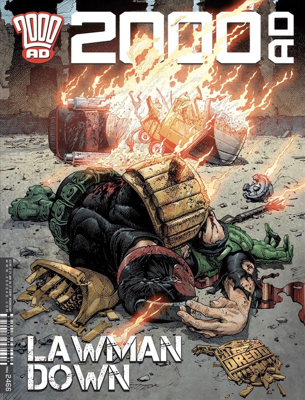2000 AD #2466 cover