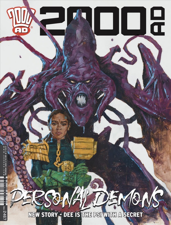 2000 AD #2467 cover