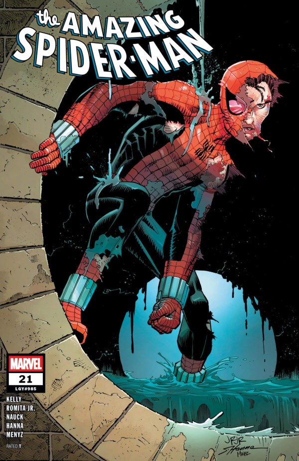 The Amazing Spider-Man #21 (985) cover
