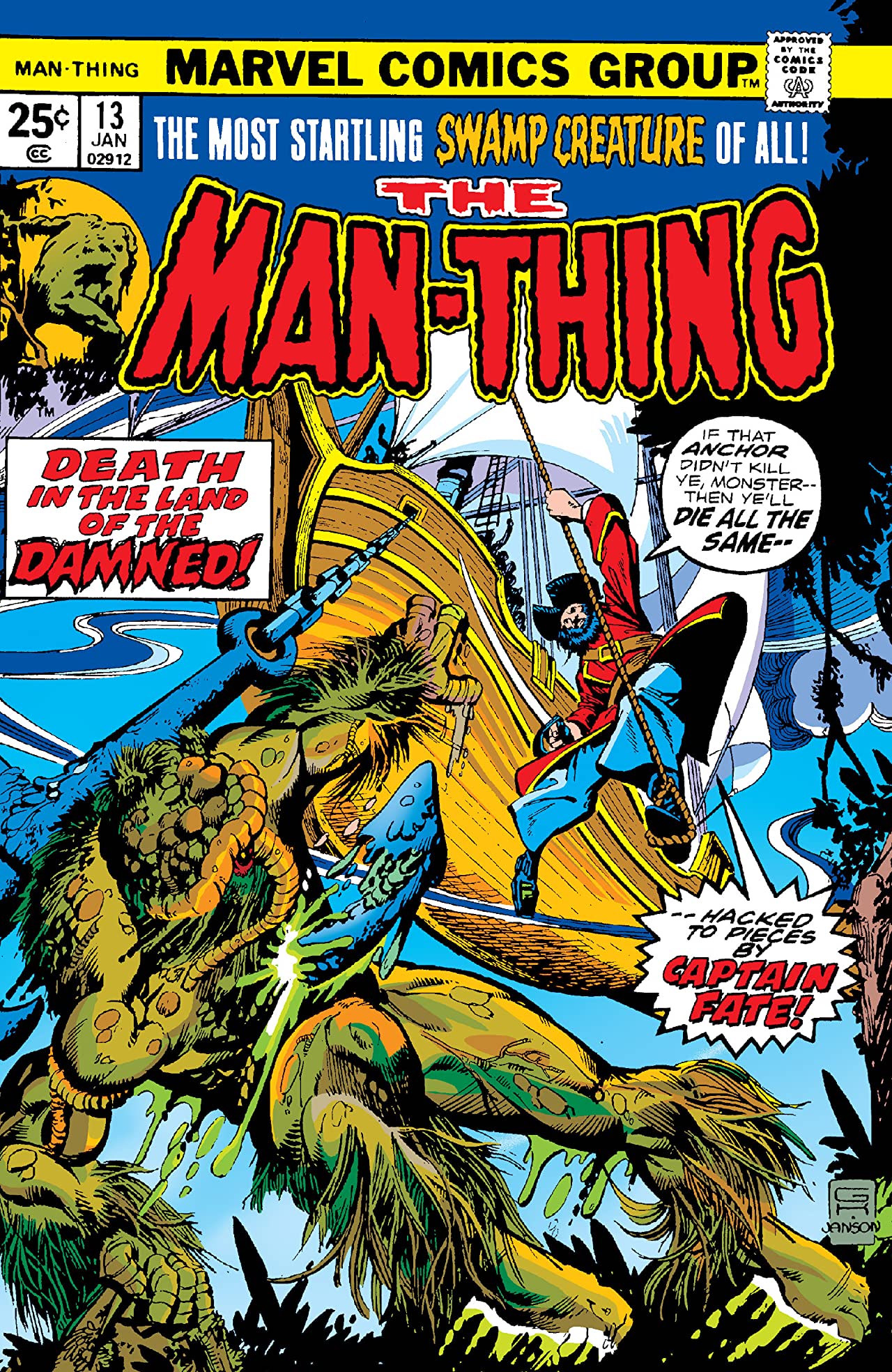 Man-Thing #13 cover