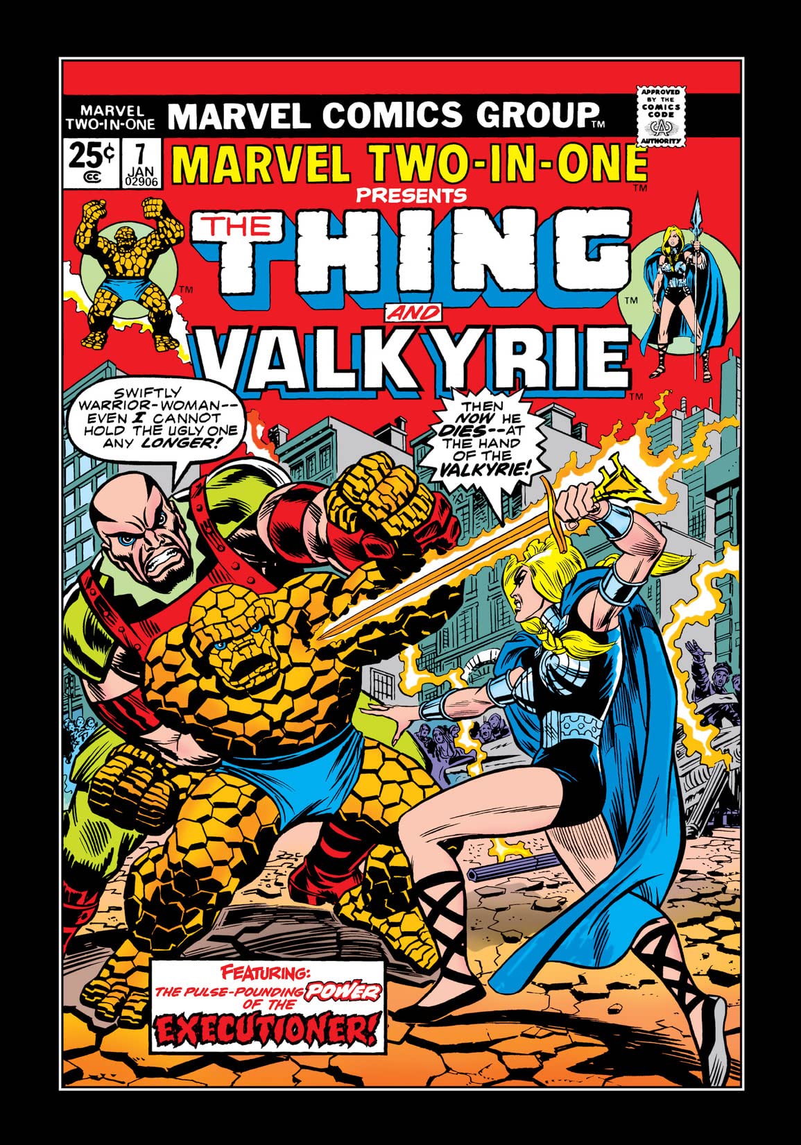Marvel Two-in-One #7 cover