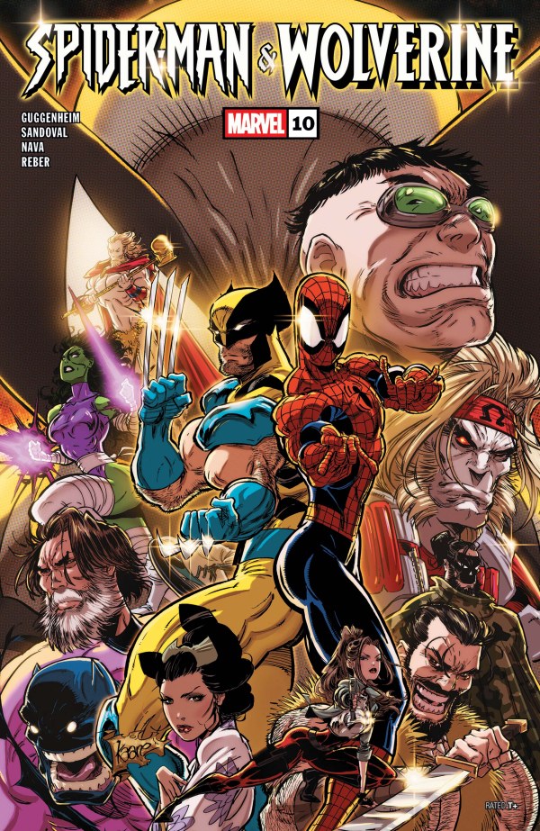 Spider-Man & Wolverine #10 cover