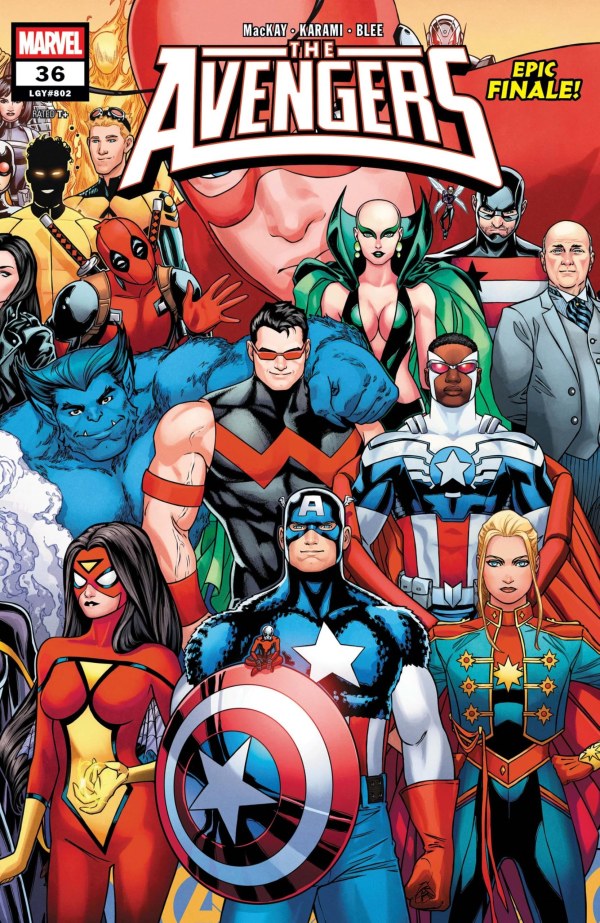 Avengers #36 (802) cover