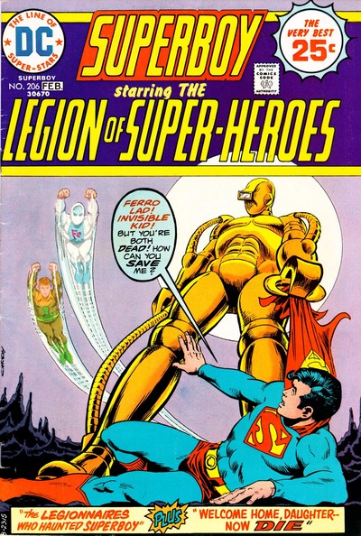 Superboy #206