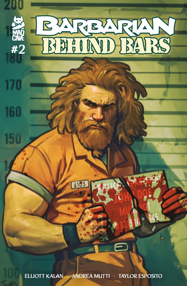 Barbarian Behind Bars #2 cover