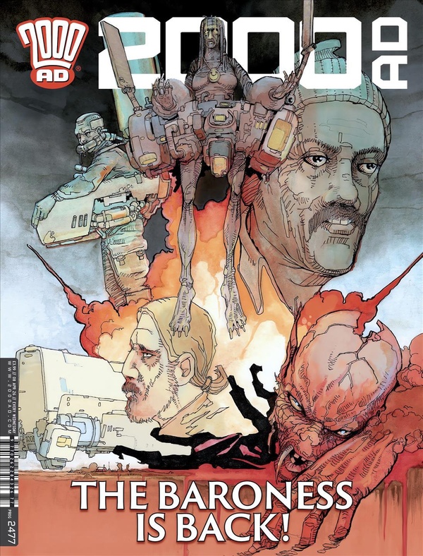 2000 AD #2477 cover
