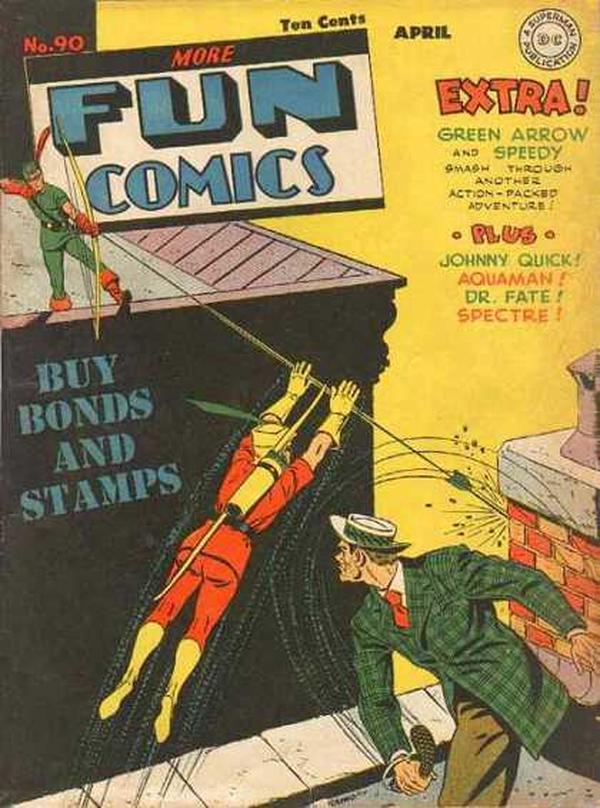 More Fun Comics #90 cover